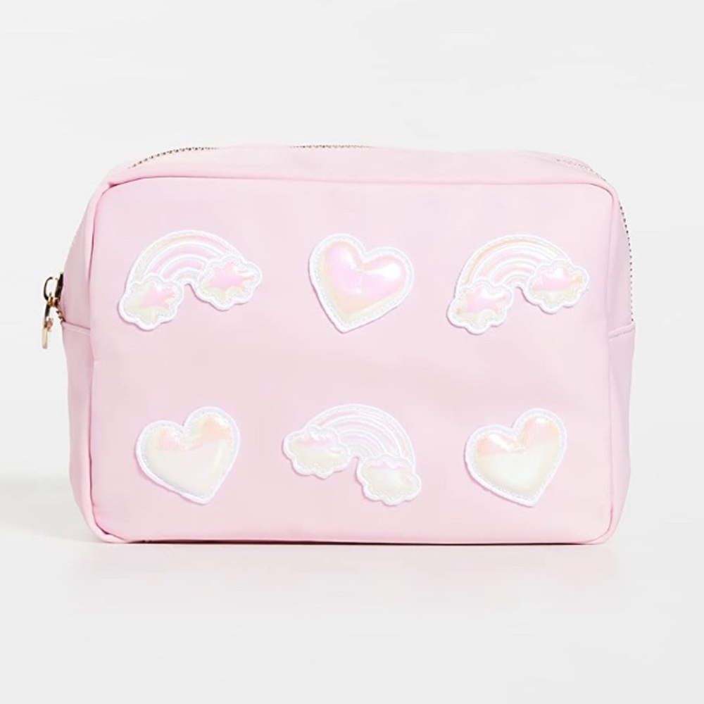 Stoney Clover Lane Large Pink Pouch NWT